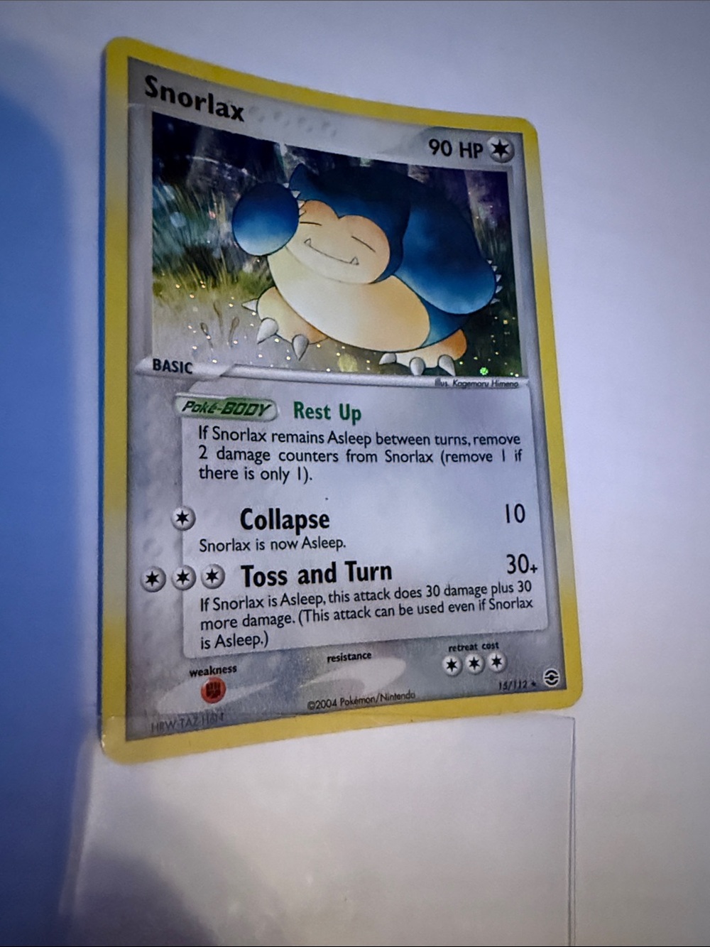 Snorlax-Holo
2004 Nintendo Pokemon Ex Fire Red Leaf Green